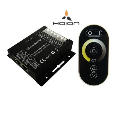 China Dual White LED Controller CE ROHS 4CH LE TDC LED Controller Support DC12V DC24V 433.92 RF With Single Remote for sale