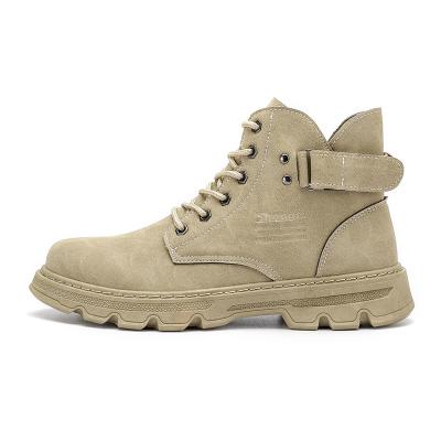 China Fashion Trend Hot New Autumn High Top Platform Shoes Tooling Desert Boots England Military Boots for sale