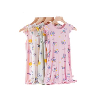 China Factory Breathable Professional Children Fashion Princess Night Dress Girl Nightgown Pajamas Wholesale for sale