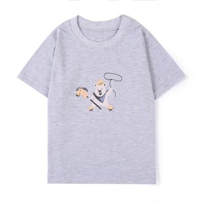 China Latest Design Anti-shrink Hot Selling Children's Clothing Baby Clothes Kids T-shirt for sale