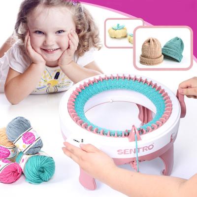 China Large 48 Pin DIY Tool Manual Knitting Toy Wool Hat Bib Scarf Sweater Easy Convenient Lazy Knitting Machine Automatic Game for sale