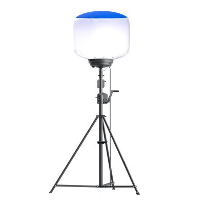 China 700W Mobile Balloon Light Tower With High Luminosity For Construction And Roadwork Applications for sale