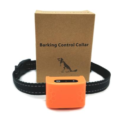 China Viable Rechargeable Dog Vibration Anti Bark Collar Perro Stop Bark Collar Dog Collar Viable for sale