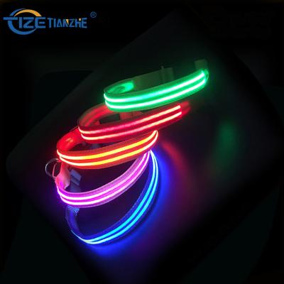 China Best DETACHED rechargeable led dog collar Illumiseen led color changing dog collar for sale