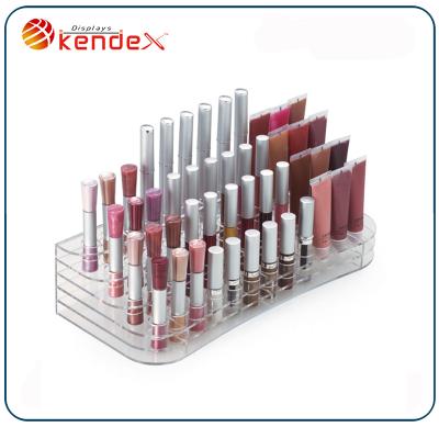 China Wholesale Supermarket Countertop 5 Tier Nail Polish Display Rack By Acrylic In Demonstration for sale