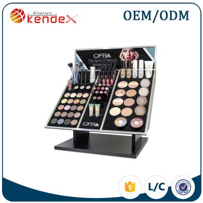 China Well designed supermarket cosmetic display stand for cosmetic retail counter from china supplier for sale