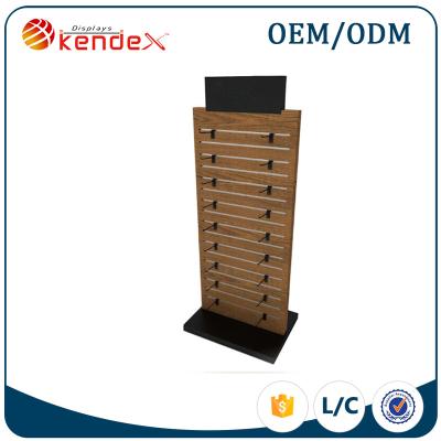 China Supermarket China Manufacturer Wooden Floor Socks Display Stands With Hooks for sale