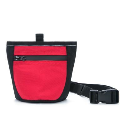 China Sustainable Doggie Treat Training Waist Bag Hands Free Pet Treat Pouch With Belt Clips for sale