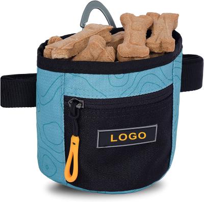 China Waterproof Waterproof Dog Treat Pouch Pet Training Pouch Bag With Waist Strap for sale