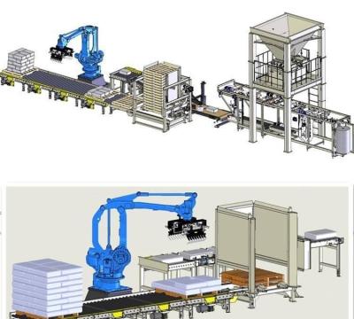 China Fine Chemical Powder 25Kg / 50Kg Packing Machine Industrial Meter Packing Scale for sale