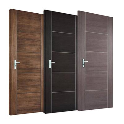 China Home waterproof/soundproof/fireproof flush soild frame teak wood wooden door for hotel real teakwood frame wooden doors for sale