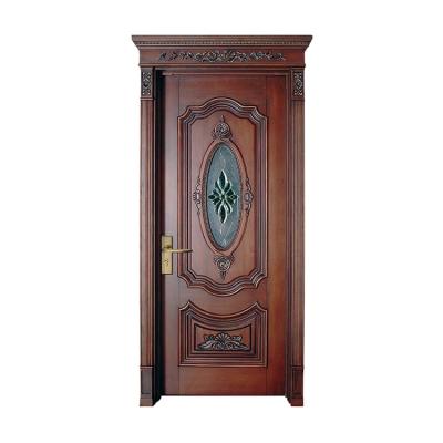 China Modern Luxury Wooden Door Frame Designs Main Country House for sale