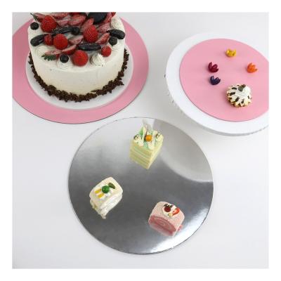 China Quality Disposable Low Price Guaranteed Cake Base Boards Round Food Grade Durable Cake Boards for sale