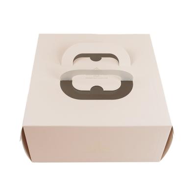 China Customized Cake Box Chinese New Year Recyclable Cake Box Food Grade Packaging Cake Box Quality Appropriate Prices Small Recyclable Cake Box for sale