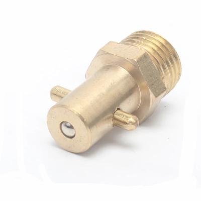 China High Quality Brass Lubrication Bofit Grease Nipple 1/4 NPT Grease Lubricant Nipple for sale