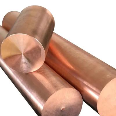 China Industrial Conductive C11000 C1100 99.95% Pure Copper Rod Copper Round Rod Earthing for sale