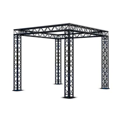 China Chinese customized 50mm, 80mm, 100mm hot dip galvanized stainless steel truss column structure price for sale