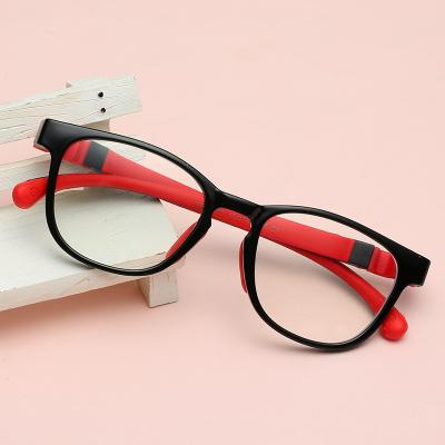 China For 2021 reading glass style blue light the hot kids computer optical frame silicone anti blocking glasses 2022 for sale