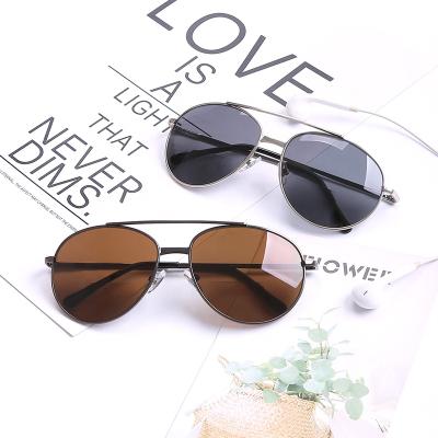 China Fashion Sunglasses Wholesale High Quality Retro Metal Polarized Sunglasses Logo Metal Sunglasses Custom Made for sale