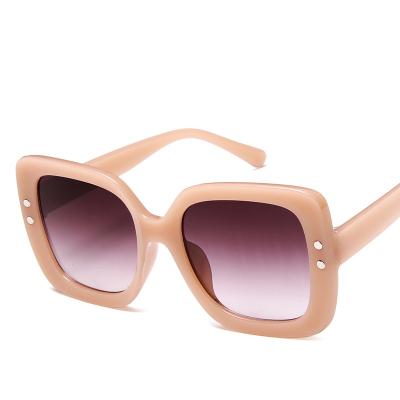 China Fashion Sunglasses Ready To Ship Custom Logo Wide Leg Quality Sunglasses New Fashion Unisex Quality Plastic Lenses for sale