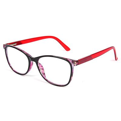 China New Fashion Fashion Custom Eyewear Glasses Frames Trendy Cheap PC Reading Glasses For Women Men for sale