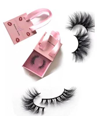 China Long 2021 New Mink False Eyelashes Natural False Eyelashes 25mm Big Colorful Luxury Curly Mink Eye Lashes for sale