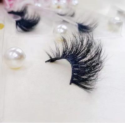 China Real Siberian Mink 20mm/22mm Long China 3D Mink Eyelash Natural Mink Eyelash Seller With Private Label Customized Box for sale