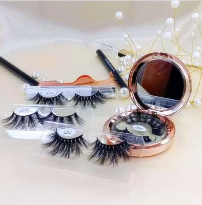 China Custom Long New Design Natural Eyelash Packing 3d Mink False Eye Lashes ODM/OEM 25mm Mink Eyelashes Wholesale for sale