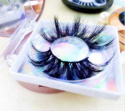 China Wholesale 25mm Natural Bulk Seller Individual Eyelashes 3d/5d Mink Long Eyelash Extensions Other Eyelashes for sale