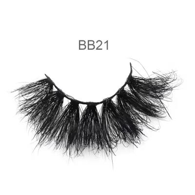 China Wholesale 5d 3d 8d 25mm Long Natural Dramatic Mink Eyelash Fluffy Seller With Private Custom Packing for sale