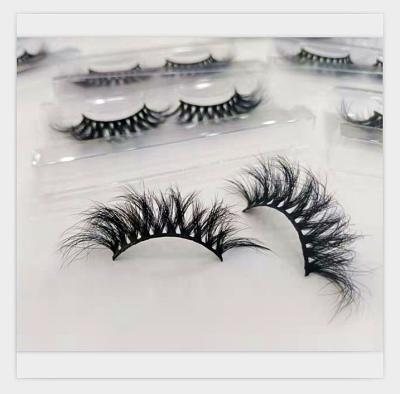 China Long Natural Luxury Grade 3d Lashes 100% Real Mink False Eyelashes Cruelty Free Soft Curly Short 22mm Handmade Natural Mink Eyelashes for sale