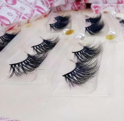 China Wholesale Natural Mink Long False 3d Eyelash Custom Label No Cruelty Vegan Lash Silk 3d Eyelashes for sale