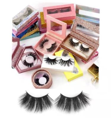 China Long Stripe Mink Eyelashes 3D 10-18mm Handmade Silk Eyelashes Customized By Natural Private Label Wholesale for sale