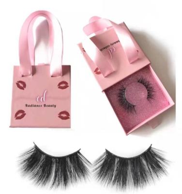 China Long Qingdao Eyelash Natural Cosmetic Supplier 3D 22mm Silk Eyelashes for sale