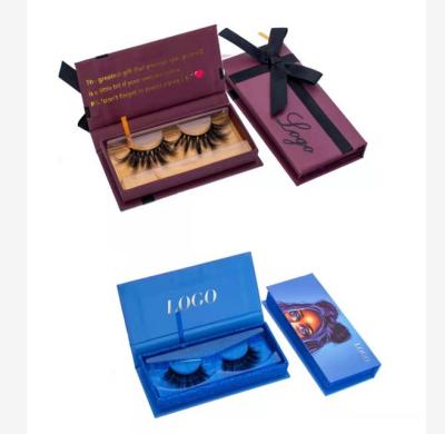 China Custom Feather 1 Eyelash Vendor Boxes For Lashes Private Label Lashes And Logo Customize Box Luxury for sale