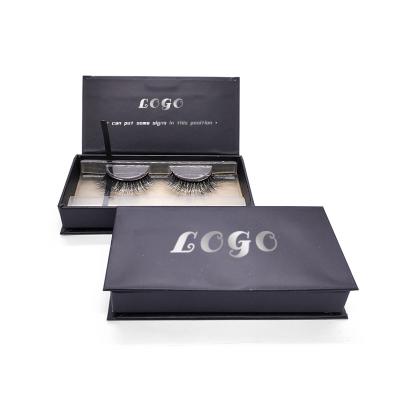 China High Quality Feather Private Label Empty Eyelash Multiple Styles Custom Logo Packaging Box for sale