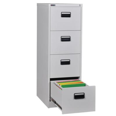 China KD Good Price Office Furniture Steel Vertical 4 Drawer File Cabinet Metal Drawer Cabinet for sale