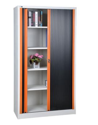 China Traditional Rolling Shutter Door Tambour Iron Filing Cabinet Save Space Popular In Australia Market for sale