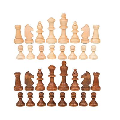 China Eco - Friendly Suppliers Antique Factory Luxury Indian Wooden Chess Pieces Sets For Sale for sale