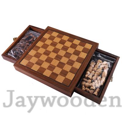 China Professional Eco-friendly International Standard High Quality Wooden Chess Board Sets With OEM Service for sale