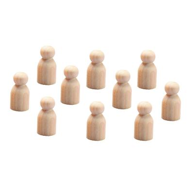 China Multi Color Handmade Natural Durable Cheap Board Game Piece Pawns Wood Craft Eco-friendly Eco-Friendly for sale