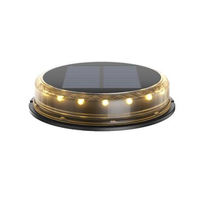 China LANDSCAPE Led Rgb Solar Ground Lights Solar Garden Light Ip66 For Lawn Pathway for sale