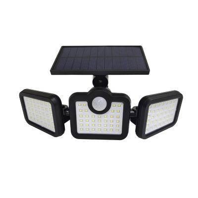 China 108 LED Residential Solar Light Rotatable Induction Outdoor Waterproof Solar Wall Light with Remote Control for sale