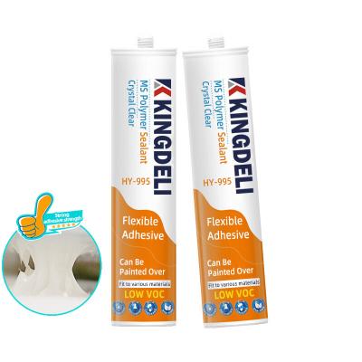 China One Component MS Polymer Adhesive , Construction Joint Sealant For Mirror for sale