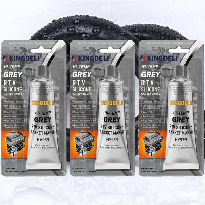 China Grey High Temperature RTV Silicone Caulk General Purpose 85g for sale