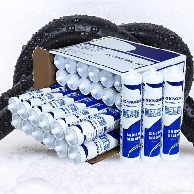 China Anti Mildew GP Water Resistant Silicone Sealant Caulking Glue Mildew Resistance for sale