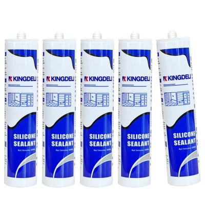 中国 Cure Adhesive Sealant Glass Glue Clear Silicon RTV Silicone Sealant 販売のため