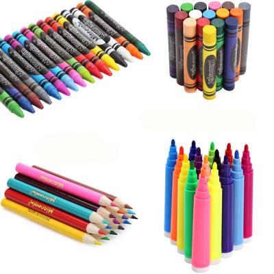 China DIY Kids Dyed Toys Art Supplies Set For Kids Drawing 168PCS Colored Pencils Children Pencil Art Sets for sale