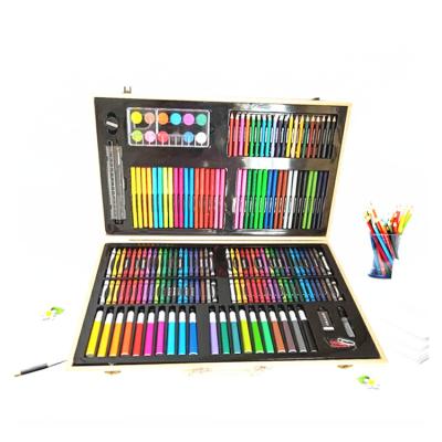 China DIY Kids Dyed Toys Hot Selling Watercolors Crayons Colored Pencils Art Sets 180 PCS School Drawing Stationery Painting Set Painting Set For Kids for sale