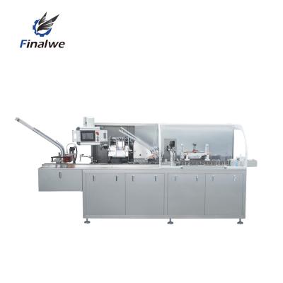 China Multifunctional Snack Medicine Box Finalwe Machine Automatic Carton Box Cartoning Packaging Machine for sale